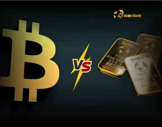 Select Shocking Shift Bitcoin Loses Ground to Gold as Investors Seek True Safe Haven