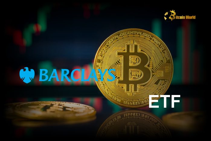 Shocking Move: Barclays’ $131M Bitcoin ETF Bet Signals Massive Crypto Adoption