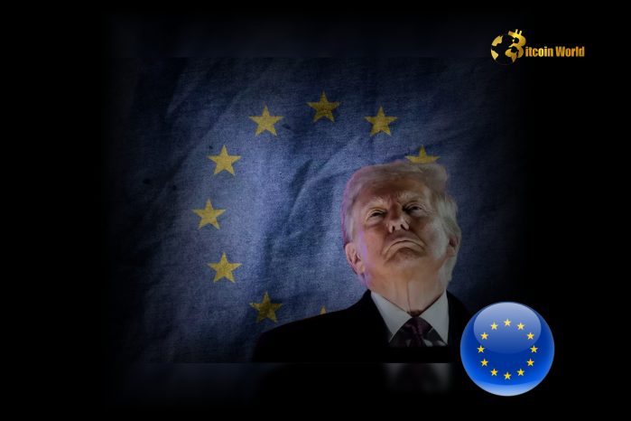 Shocking Trump Tariffs on EU: Will Crypto Markets Face Trade War Fallout?