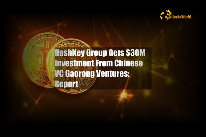Strategic $30M China Investment: Gaorong Ventures Backs Hong Kong Crypto Exchange HashKey Group