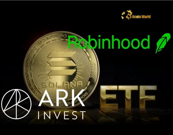Strategic Crypto Shift: Ark Invest Buys Robinhood & Solana ETF, Trims Bitcoin ETF Holdings