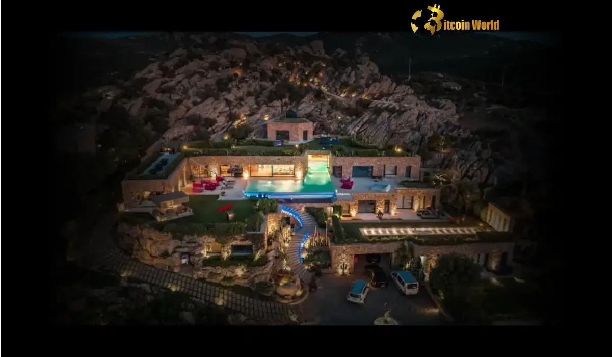Stunning $172M Crypto Real Estate Grab: Brendan Blumer's Lavish Sardinia Mega Villa