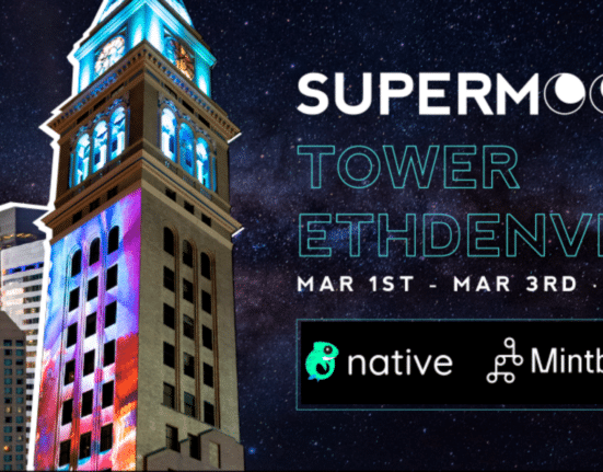Supermoon Tower Banner for PRs