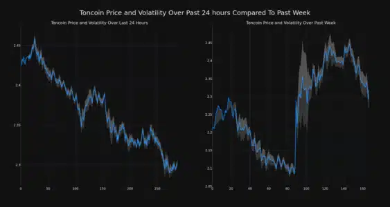 TON Price and Volatility 1
