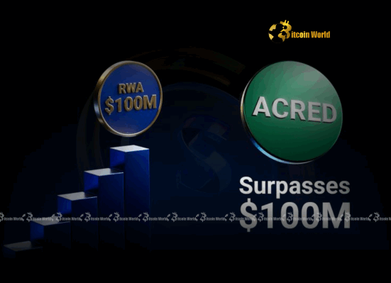 Tokenized Private Credit ACRED Fund Achieves Stunning $100M Milestone in Real World Assets