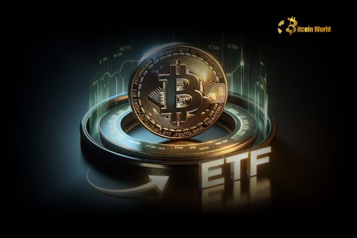 Bitcoin ETF inflows chart showing February 4 trends.