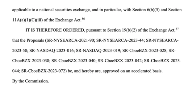 US SEC Greenlights Spot Bitcoin ETFs: A New Era for Crypto Investment? US SEC spot BTC ETFS approval