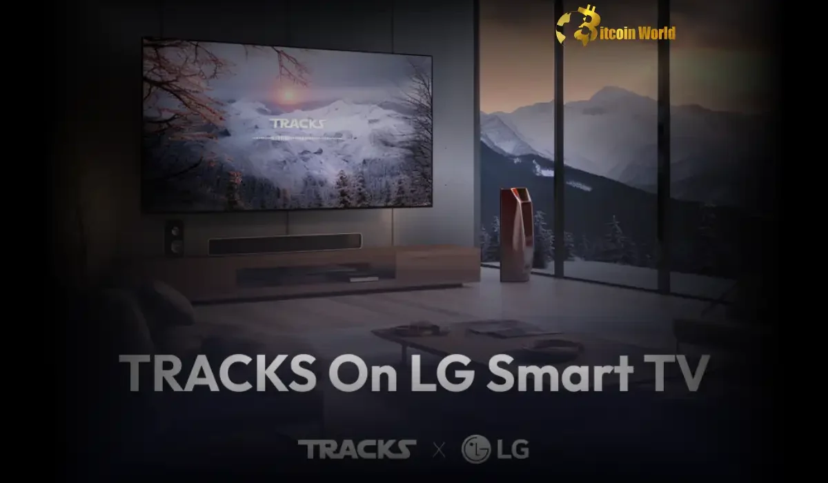 Unlock Revolutionary Web3 Music: Label AI's TRACKS dApp Lands on LG StanbyME