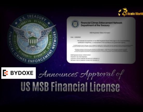 Unlocking America BYDOXE Crypto Exchange Secures Pivotal US MSB License