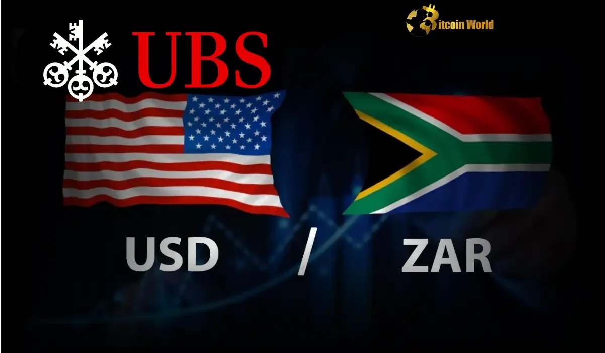 Urgent Alert UBS Issues Stark USDZAR Forecast as South African Rand Plummets