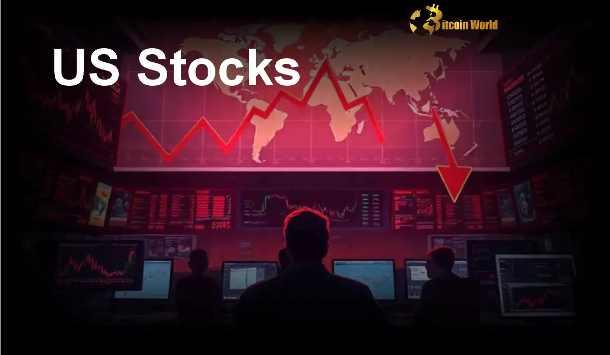 Urgent Stock Market Decline US Stocks Plunge Amidst Economic Uncertainty