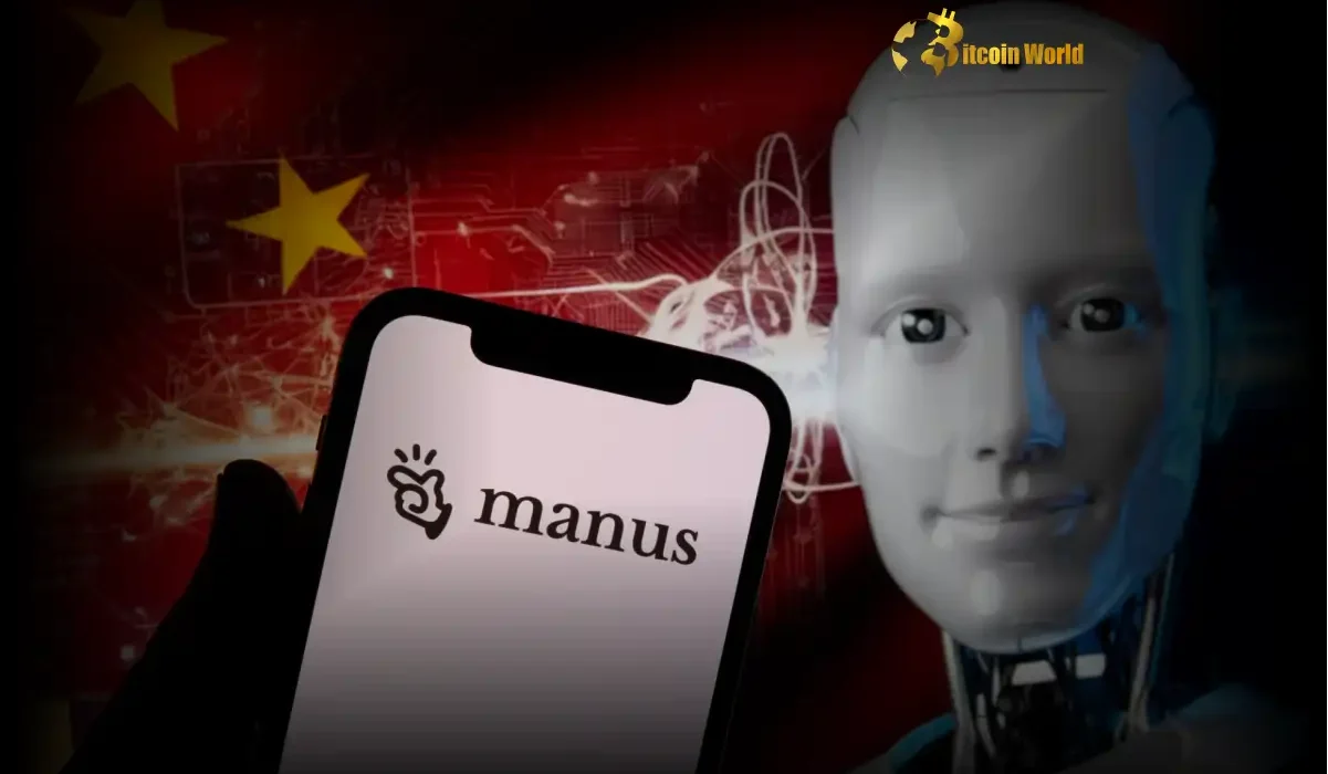 Urgent US Review Benchmark’s Investment in Chinese AI Startup Manus Faces Scrutiny