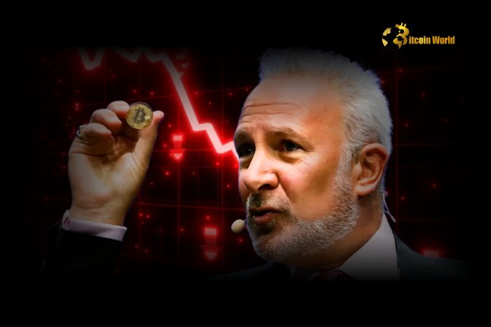 Urgent Warning: Bitcoin ETF Sales Could Trigger Terrifying BTC Crash, Says Peter Schiff