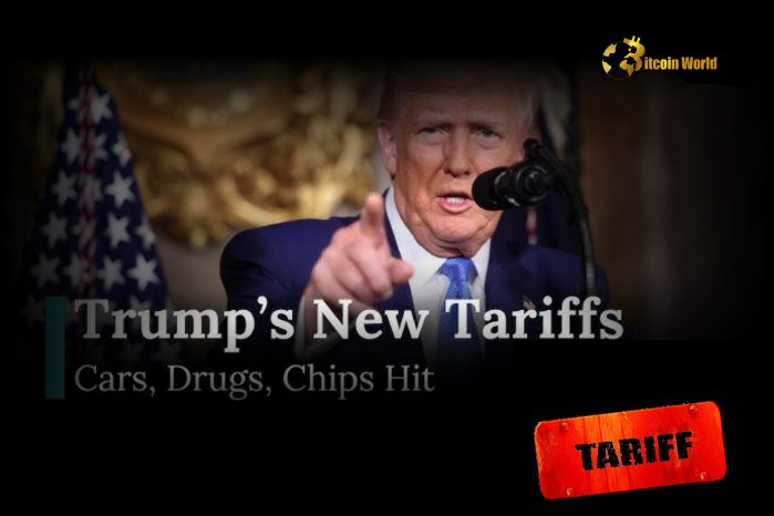 Urgent Warning: Trump’s Shocking 25% Tariffs on Cars and Chips Trigger Market Jitters