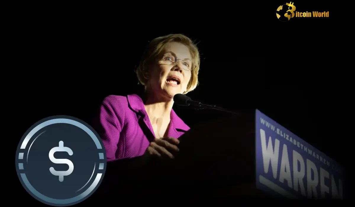 Urgent Warning: Warren Slams GENIUS Act, Claiming Stablecoin Bill Fuels Illicit Crypto Use