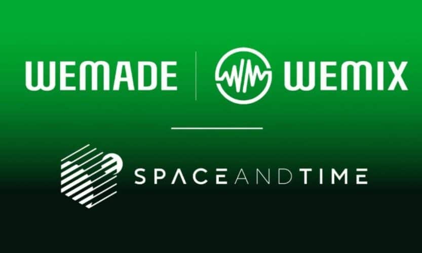 Wemade Partners with SpaceAndTime 1678815719yThe8KekkI 2