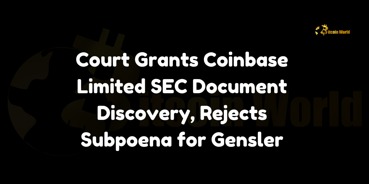 Coinbase SEC Document Discovery