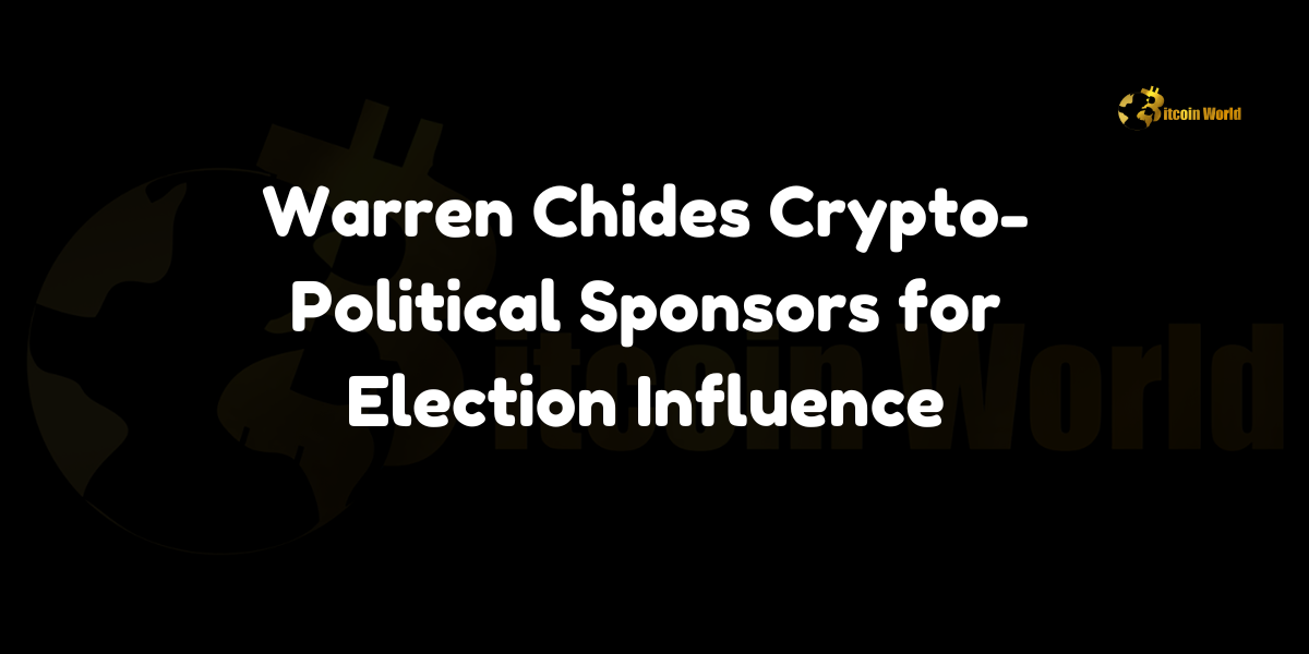 Warren chides crypto