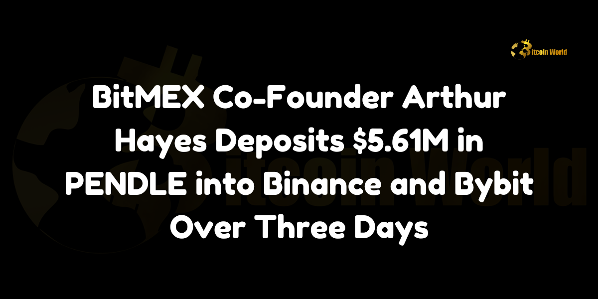 BitMEX Co-Founder Arthur Hayes Deposit