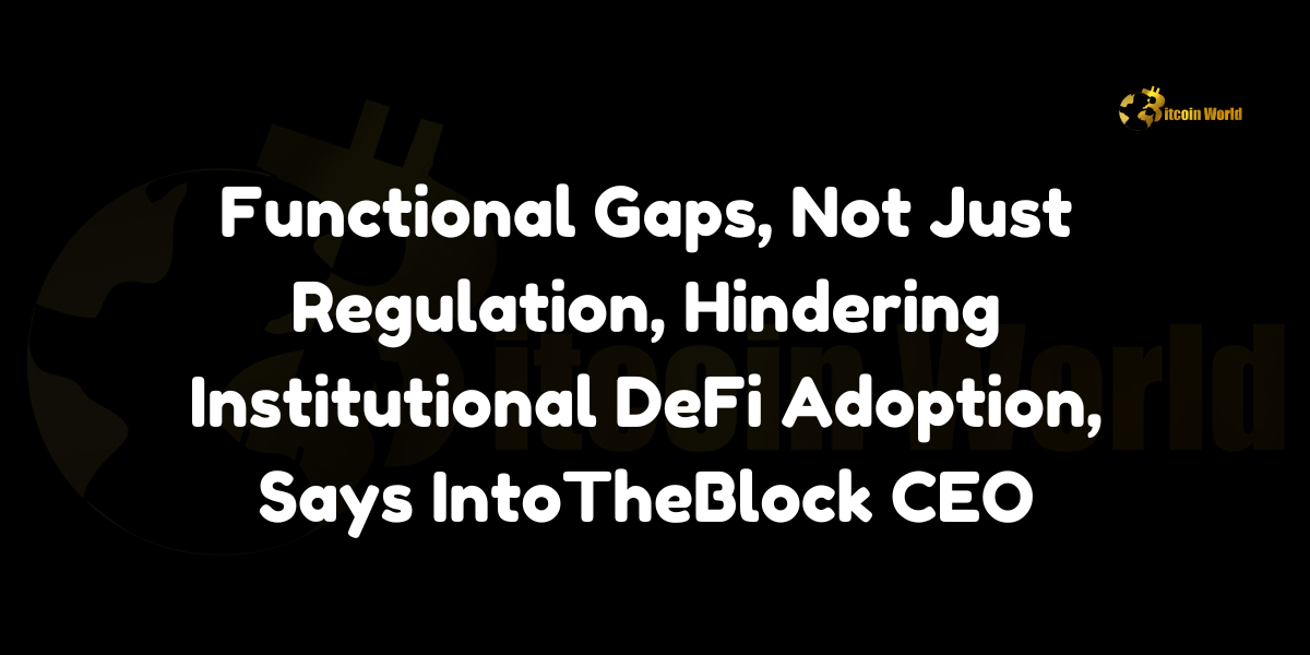Institutional DeFi adoption