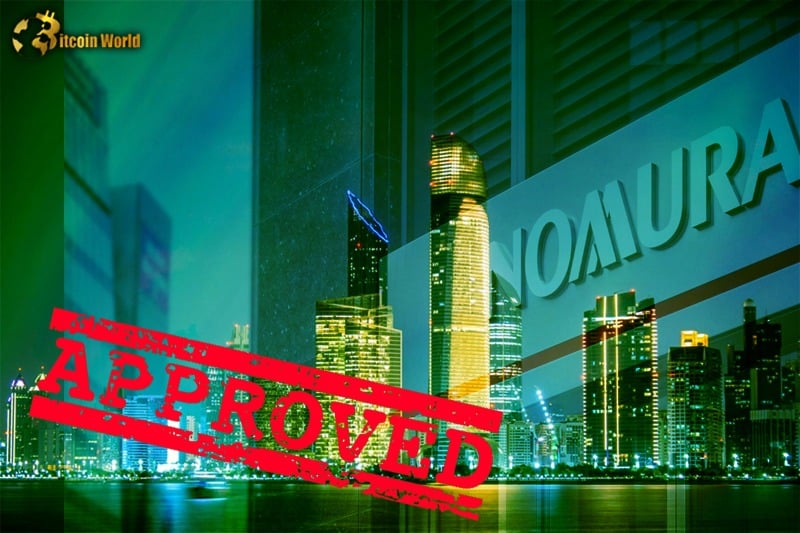 Nomura crypto arm Laser Digital bags Abu Dhabi license