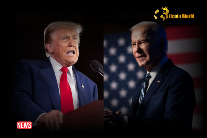 Biden & Trump Completely Ignore Crypto In First Presidential Debate