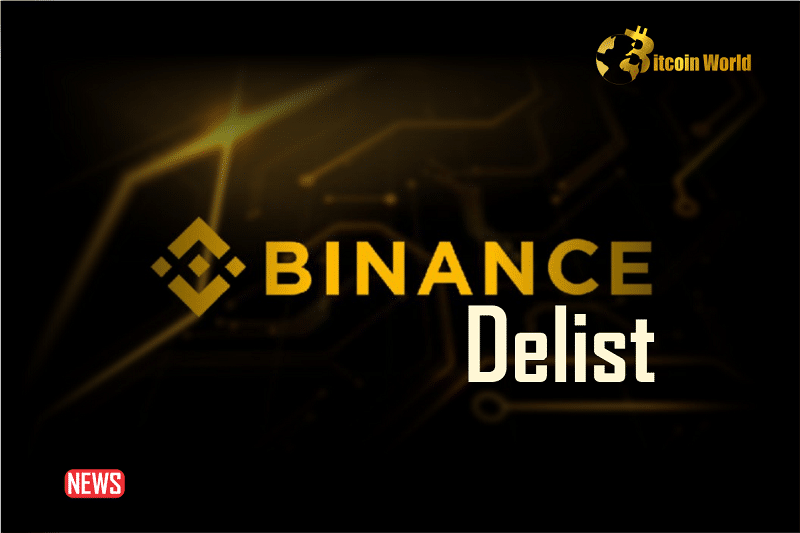 Binance To Delist These 4 Trading Pairs On January 19th