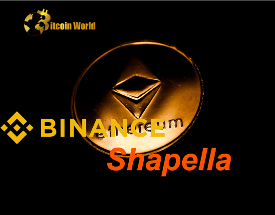Binance Announces Post-Shapella ETH Withdrawal Requests May Take Weeks