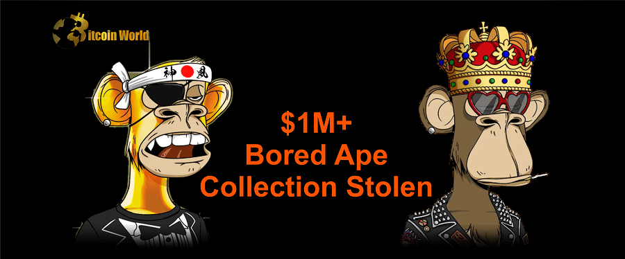 Social Engineering Strikes Again As $1M+ Bored Ape Collection Stolen