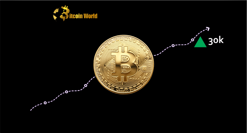Bitcoin flirts With $30,000 Ether Nears $2,000 as Crypto Beats Lagging Equities
