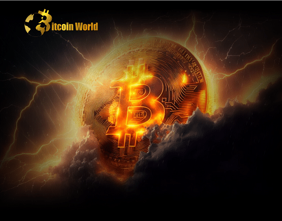btc proce swing