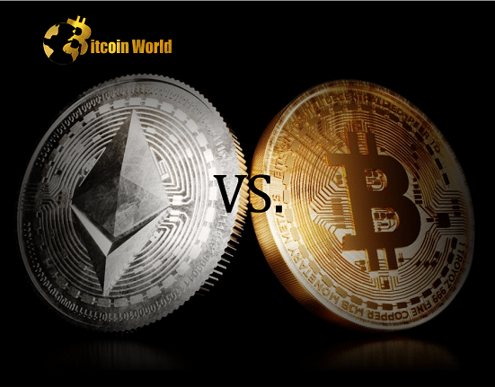 BTC vs. ETH: Which Cryptocurrency Will Bring a Knife to this Gunfight?