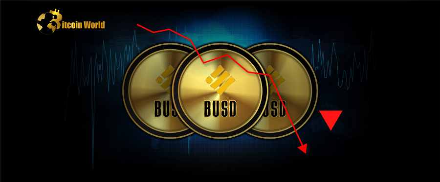 Binance USD Stablecoin Sees $2B Reduction in a Month Amid Token Mismanagement