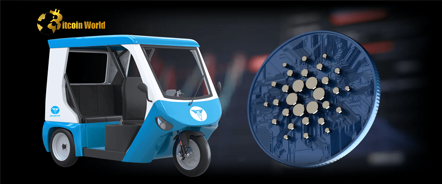 Cardano (ADA) launches its first electric car 'eTukTuk' project in Sri Lanka