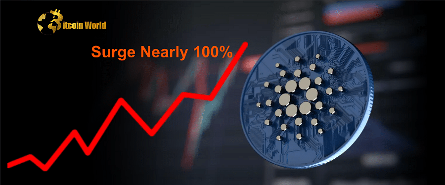 Crypto Community Expects Cardano ($ADA) Price to Surge Nearly 100% by January 31