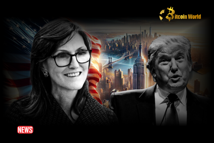 Donald Trump Receives The Support Of Another Bitcoin Bull, Cathie Wood