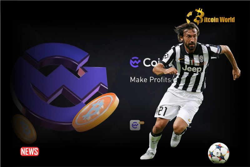 Football Legend, Pirlo, Partners Up With CoinW Crypto Exchange