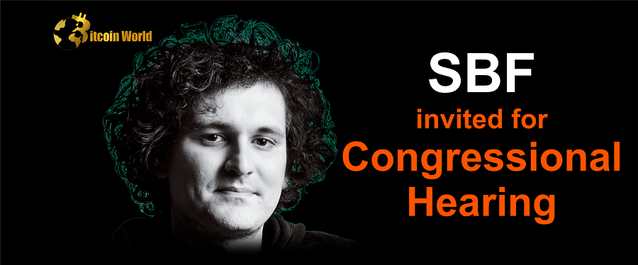 SBF Officially Added As Witness for This Week’s Congressional Hearing on FTX Implosion