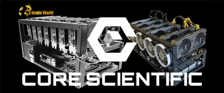 Core Scientific shuts down 37K mining rigs it was hosting for Celsius
