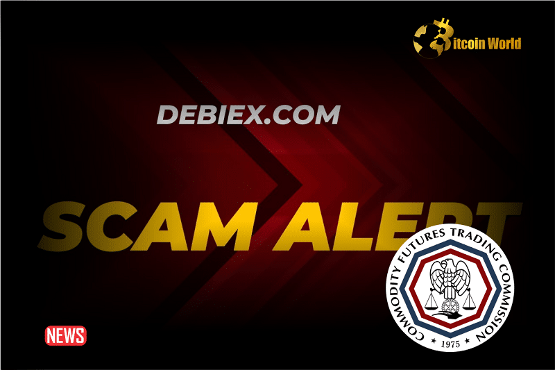CFTC Sues Debiex For Allegedly Misappropriating $2.3 Million In Customer Funds