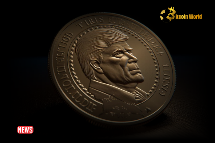 The Collapse Of The Trump-themed “DJT” token by Martin Shkreli