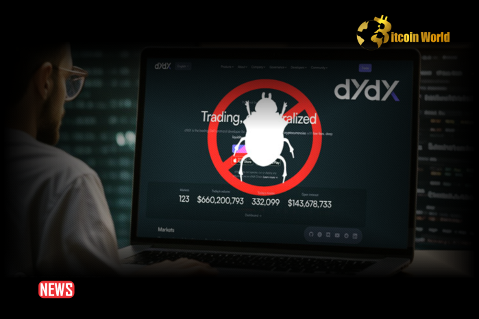 dYdX v3 Website Recovers After DNS Attack, Users Warned To Delete Cache