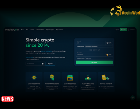 Electrocoin Launches Its New Cryptocurrency Exchange Platform, Electrocoin Trade