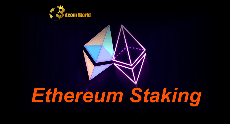 Ethereum Staking Deposits Dip Due to Regulatory Pressure and Shapella Upgrade