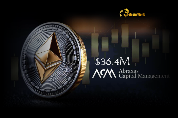 Ethereum Massive $36.4M Abraxas Capital Withdrawal Sparks Binance Scrutiny