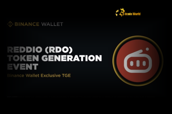 Exciting: **Binance Wallet** Announces 20th **Reddio TGE** on May 29