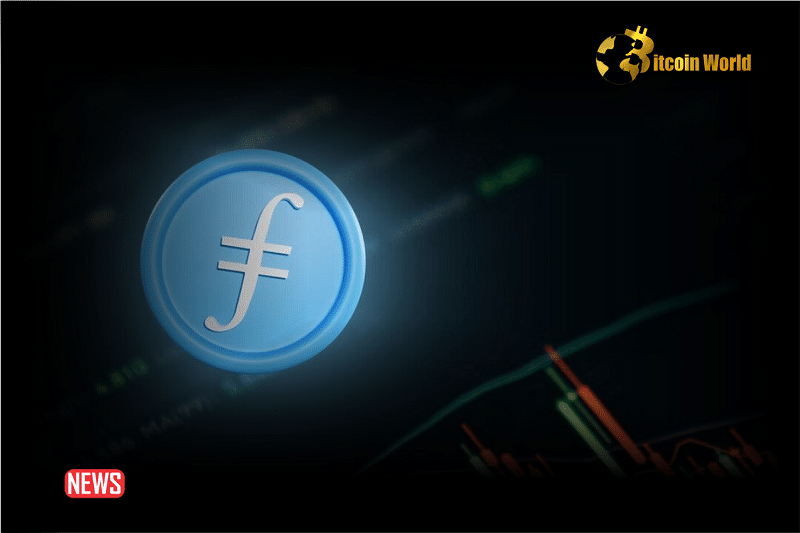 The Price Of Filecoin (FIL) Down More Than 3% Within 24 Hours