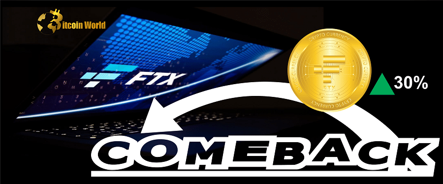 Bankruptcy 'FTX', Reopening?... Own Coin Soars by 30%