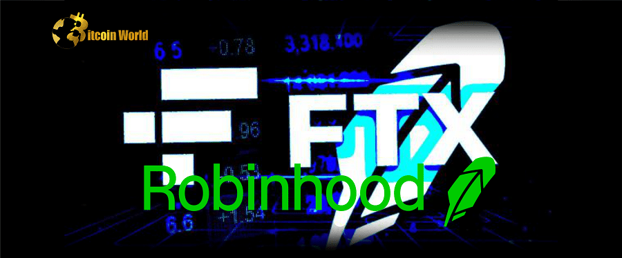 US authorities are seizing $460M in Robinhood shares tied to FTX: Report