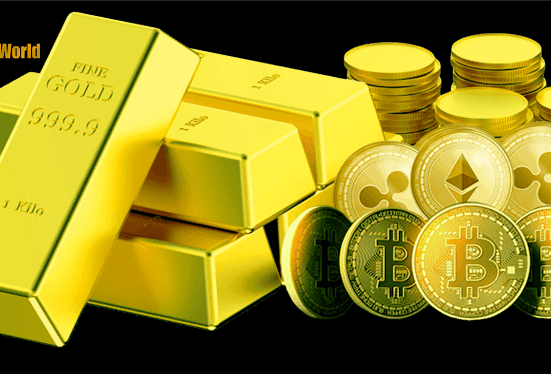 gold and btc
